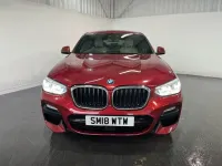 Used BMW X4 M Sport 190 HP (139 kW) 2018 Red SUV