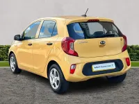 Used Kia Picanto 2021 Yellow Hatchback