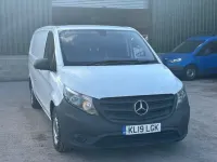 Used Mercedes Vito 136 HP (100 kW) 2019 White Van