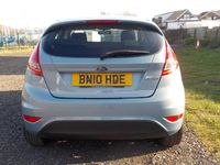Used Ford Fiesta 82 HP (60 kW) 2010 Blue Hatchback