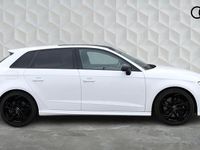 Used Audi S3 Sportback Black Edition 296 HP (217 kW) 2020 White Hatchback