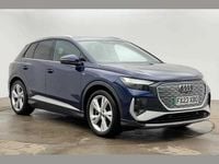 Used Audi Q4 e-tron S-Line 150 kW (204 HP) 2023 Blue SUV