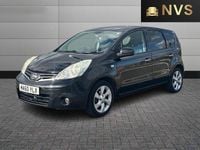 Used Nissan Note Tekna 110 HP (80 kW) 2010 Black Hatchback