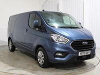 Used Ford Transit Custom Limited 130 HP (95 kW) 2021 Blue Van