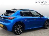 Used Peugeot 208 GT-line 99 HP (72 kW) 2020 Blue Hatchback