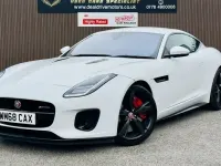 Used Jaguar F-Type R-Dynamic 300 HP (220 kW) 2018 White Coupe