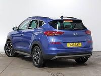 Used Hyundai Tucson Premium SE 177 HP (130 kW) 2019 Blue SUV