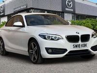 Used BMW 218 Sport Line 136 HP (100 kW) 2020 Coupe