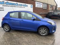 Used Toyota Yaris 111 HP (81 kW) 2018 Blue Hatchback