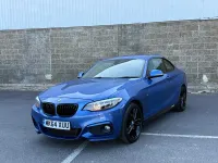 Used BMW 218 M Sport 2014 Blue Coupe