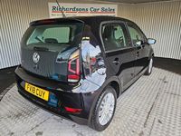 Used VW up! move up! 60 HP (44 kW) 2018 Black Hatchback