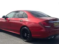Used Mercedes E400 AMG line 334 HP (245 kW) 2020 Red Sedan