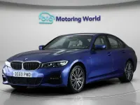 Used BMW 330e M Sport 292 HP (214 kW) 2019 Blue Sedan