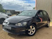 Used VW Golf VII Edition 125 HP (91 kW) 2017 Black Hatchback