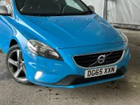 Used Volvo V40 R-Design 2015 Blue Hatchback