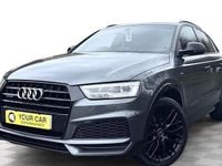 Used Audi Q3 Black Edition 150 HP (110 kW) 2017 Grey SUV
