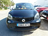 Used Smart ForFour Passion 71 HP (52 kW) 2015 Black Hatchback