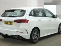 Used Mercedes B180 AMG line 136 HP (100 kW) 2019 White Hatchback