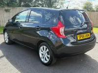 Used Nissan Note Tekna 90 HP (66 kW) 2017 Black Hatchback