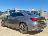 Used Mercedes A180 AMG Line Premium 116 HP (85 kW) 2019 Grey Sedan