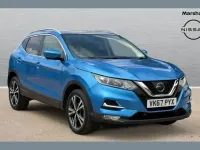 Used Nissan Qashqai N-Connecta 108 HP (79 kW) 2017 Blue SUV