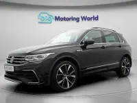 Used VW Tiguan R-line 150 HP (110 kW) 2021 Black SUV