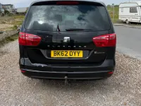 Usado Seat Alhambra Ecomotive 140 HP (102 kW) 2012 Preto Monovolume