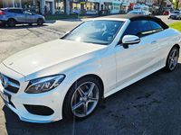 Usado Mercedes C220 AMG Line Premium Plus 2017 Branco Cabrios