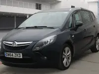 Begagnad Vauxhall Zafira SRi 170 HK (125 kW) 2014 Grön Minibuss