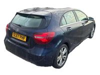 Used Mercedes A180 Premium 122 HP (89 kW) 2017 Blue Hatchback