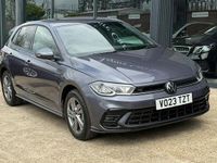 Begagnad VW Polo R-line 2023 Grå Halvkombi