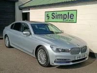 Used BMW 730L 2015 Silver Sedan