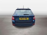 Used Skoda Fabia SE 95 HP (69 kW) 2021 Blue Estate
