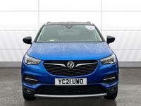 Used Vauxhall Grandland X Edition 130 HP (95 kW) 2021 Blue SUV