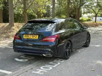 Used Mercedes CLA200 AMG line 2017 Black Coupe
