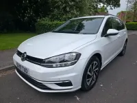 Begagnad VW Golf VII Match 115 HK (84 kW) 2019 Vit Kombi