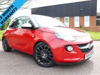 Used Vauxhall Adam Glam 100 HP (73 kW) 2014 Red Hatchback