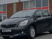 Used Toyota Verso 126 HP (92 kW) 2012 Black MPV