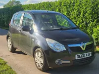 Used Vauxhall Agila S 65 HP (47 kW) 2011 Black MPV
