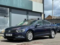 Used VW Passat Business 150 HP (110 kW) 2016 Blue Sedan