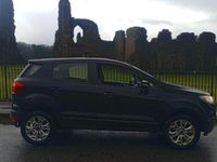 Used Ford Ecosport Zetec 95 HP (69 kW) 2017 Black SUV