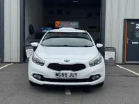 Used Kia Ceed 98 HP (72 kW) 2015 White Hatchback