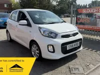 Used Kia Picanto Air 66 HP (48 kW) 2016 White Hatchback