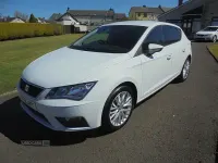 Begagnad Seat Leon SE Dynamic 2019 Vit Halvkombi