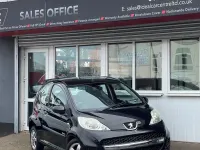 Used Peugeot 107 68 HP (50 kW) 2009 Black Hatchback