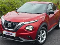 Used Nissan Juke N-Connecta 117 HP (86 kW) 2020 Red SUV