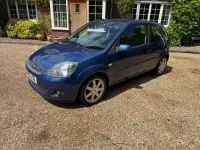 Used Ford Fiesta Zetec 2008 Blue Hatchback