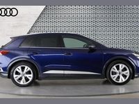 Used Audi Q4 e-tron S-Line 150 kW (204 HP) 2022 Blue SUV