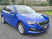 Used Skoda Scala SE Technology 110 HP (80 kW) 2023 Blue Hatchback