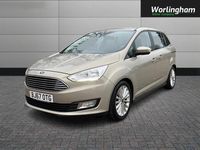 Used Ford Grand C-Max Titanium 150 HP (110 kW) 2017 Silver MPV